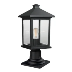 Z-Lite Portland 18 Inch Tall Outdoor Pier Lamp