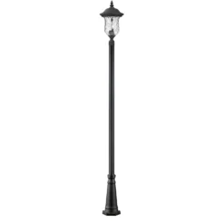 Armstrong 118 Inch Tall 3 Light Outdoor Post Lamp By Z-Lite