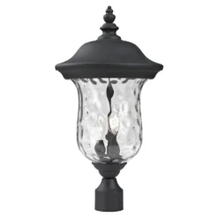 Armstrong 21 Inch Tall 2 Light Outdoor Post Lamp By Z-Lite