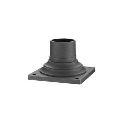 Z-Lite Pier Mounts 4 Inch Outdoor Post - Clearance Special -LumeLux Shop Z Lite 533PM BK 1