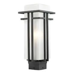 Z-Lite Abbey 15 Inch Tall Outdoor Post Lamp