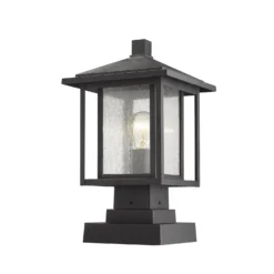 Z-Lite Aspen 16 Inch Tall Outdoor Pier Lamp