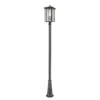 Aspen 118 Inch Tall 3 Light Outdoor Post Lamp By Z-Lite
