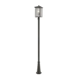 Aspen 118 Inch Tall 3 Light Outdoor Post Lamp By Z-Lite -LumeLux Shop Z Lite 554PHXLR 519P ORB