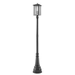 Aspen 106 Inch Tall 3 Light Outdoor Post Lamp By Z-Lite