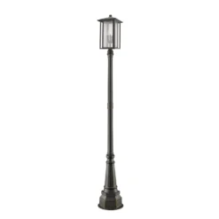 Aspen 106 Inch Tall 3 Light Outdoor Post Lamp By Z-Lite -LumeLux Shop Z Lite 554PHXLR 564P ORB NL 7