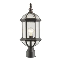 Z-Lite Annex 19 Inch Tall Outdoor Post Lamp -LumeLux Shop Z Lite 563PHM RT