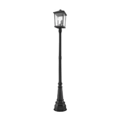 Beacon 93 Inch Tall 3 Light Outdoor Post Lamp By Z-Lite