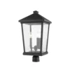 Beacon 23 Inch Tall 3 Light Outdoor Post Lamp By Z-Lite