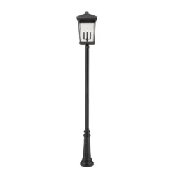 Beacon 125 Inch Outdoor Post By Z-Lite -LumeLux Shop Z Lite 568PHXXLR 511P BK AT 4