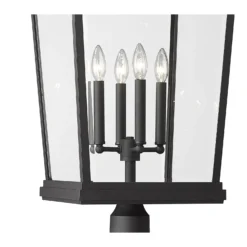 Beacon 113 Inch Outdoor Post By Z-Lite -LumeLux Shop Z Lite 568PHXXLR 564P BK AT 6