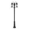 Roundhouse 115 Inch Tall 3 Light Outdoor Post Lamp By Z-Lite
