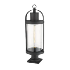 Z-Lite Roundhouse 27 Inch Tall Outdoor Pier Lamp