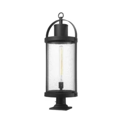 Z-Lite Roundhouse 33 Inch Tall Outdoor Pier Lamp