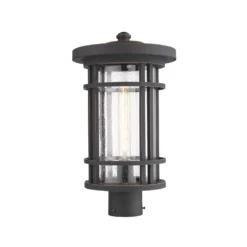 Z-Lite Jordan 17 Inch Tall Outdoor Post Lamp -LumeLux Shop Z Lite 570PHB ORB AT 4