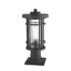 Z-Lite Jordan 16 Inch Tall Outdoor Pier Lamp