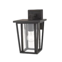 Z-Lite Seoul 11 Inch Tall Outdoor Wall Light -LumeLux Shop Z Lite 571S ORB AT 4