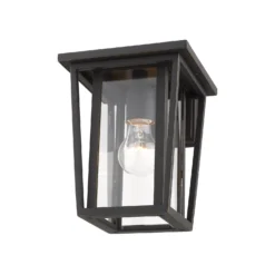 Z-Lite Seoul 11 Inch Tall Outdoor Wall Light -LumeLux Shop Z Lite 571S ORB AT 6