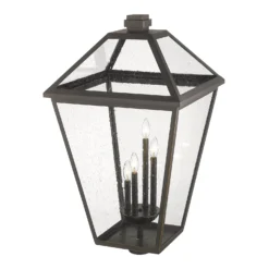 Talbot 34 Inch Outdoor Post By Z-Lite -LumeLux Shop Z Lite 579PHXLXR ORB AT 5