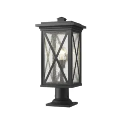 Z-Lite Brookside 21 Inch Tall Outdoor Pier Lamp