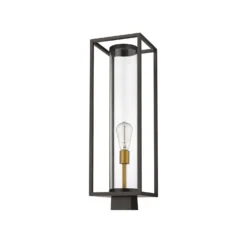 Z-Lite Dunbroch 26 Inch Tall Outdoor Post Lamp -LumeLux Shop Z Lite 584PHBS DBZ OBS NL 7