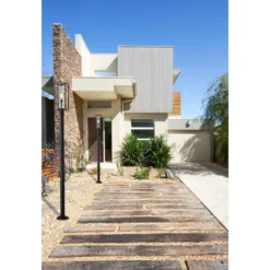 Z-Lite Dunbroch 95 Inch Tall Outdoor Post Lamp -LumeLux Shop Z Lite 584PHMR 567P DBZ RS 2