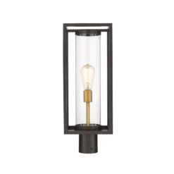 Z-Lite Dunbroch 21 Inch Tall Outdoor Post Lamp -LumeLux Shop Z Lite 584PHMR DBZ OBS AT 4