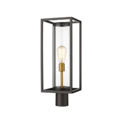 Z-Lite Dunbroch 21 Inch Tall Outdoor Post Lamp -LumeLux Shop Z Lite 584PHMR DBZ OBS AT 5