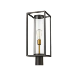 Z-Lite Dunbroch 21 Inch Tall Outdoor Post Lamp -LumeLux Shop Z Lite 584PHMR DBZ OBS NL 7
