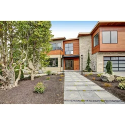 Z-Lite Barwick 100 Inch Tall LED Outdoor Post Lamp -LumeLux Shop Z Lite 585PHBR 567P BK LED RS 3