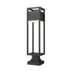 Z-Lite Barwick 28 Inch Tall LED Outdoor Pier Lamp