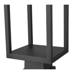 Z-Lite Barwick 28 Inch Tall LED Outdoor Pier Lamp -LumeLux Shop Z Lite 585PHBS SQPM BK LED AT 6