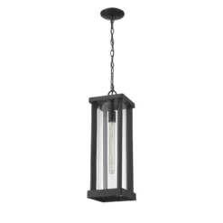 Z-Lite Glenwood 22 Inch Tall Outdoor Hanging Lantern 9 Z-Lite Glenwood 22 Inch Tall Outdoor Hanging Lantern -LumeLux Shop Z Lite 586CHB BK NL 7