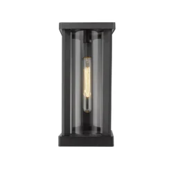 Z-Lite Glenwood 16 Inch Tall Outdoor Wall Light -LumeLux Shop Z Lite 586M BK AT 4