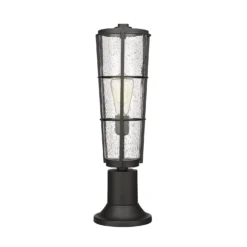 Z-Lite Helix 22 Inch Tall Outdoor Pier Lamp