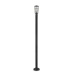 Z-Lite Helix 88 Inch Outdoor Post