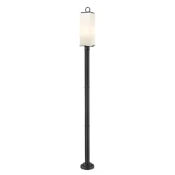 Sana 100 Inch Outdoor Post By Z-Lite -LumeLux Shop Z Lite 593PHBR 567P BK AT 5