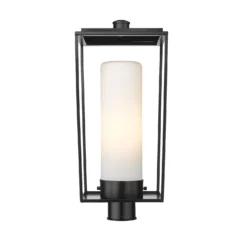 Z-Lite Sheridan 22 Inch Outdoor Post -LumeLux Shop Z Lite 595PHBR BK AT 4