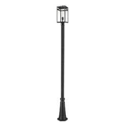 Z-Lite Nuri 111 Inch Outdoor Post -LumeLux Shop Z Lite 596PHMR 519P BK AT 5