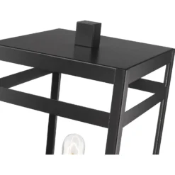 Z-Lite Nuri 17 Inch Outdoor Post -LumeLux Shop Z Lite 596PHMR BK AT 6