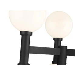 Laurent 34 Inch Tall 6 Light Outdoor Post Lamp By Z-Lite -LumeLux Shop Z Lite 597BP6 BK AT 6