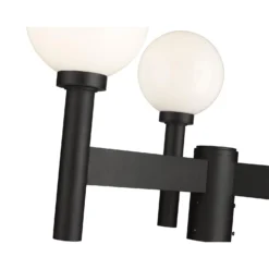 Laurent 18 Inch Tall 3 Light Outdoor Post Lamp By Z-Lite -LumeLux Shop Z Lite 597MP3 BK AT 6