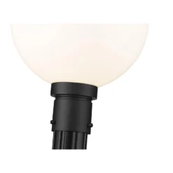 Z-Lite Laurent 109 Inch Tall Outdoor Post Lamp -LumeLux Shop Z Lite 597PHB 519P BK AT 6