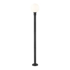 Z-Lite Laurent 89 Inch Tall Outdoor Post Lamp -LumeLux Shop Z Lite 597PHB 567P BK AT 5