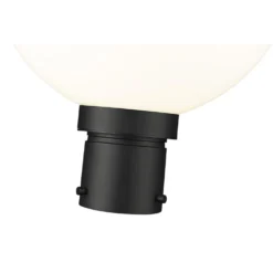 Z-Lite Laurent 15 Inch Tall Outdoor Post Lamp -LumeLux Shop Z Lite 597PHB BK AT 6