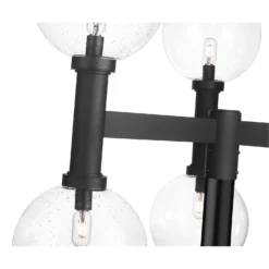 Laurent 34 Inch Tall 6 Light Outdoor Post Lamp By Z-Lite -LumeLux Shop Z Lite 599BP6 BK AT 6