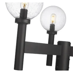Laurent 18 Inch Tall 3 Light Outdoor Post Lamp By Z-Lite -LumeLux Shop Z Lite 599MP3 BK AT 6