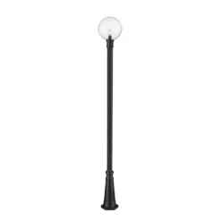 Z-Lite Laurent 109 Inch Tall Outdoor Post Lamp -LumeLux Shop Z Lite 599PHB 519P BK
