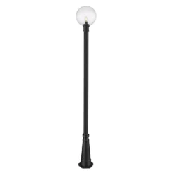 Z-Lite Laurent 109 Inch Tall Outdoor Post Lamp -LumeLux Shop Z Lite 599PHB 519P BK AT 5