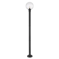 Z-Lite Laurent 89 Inch Tall Outdoor Post Lamp -LumeLux Shop Z Lite 599PHB 567P BK AT 5